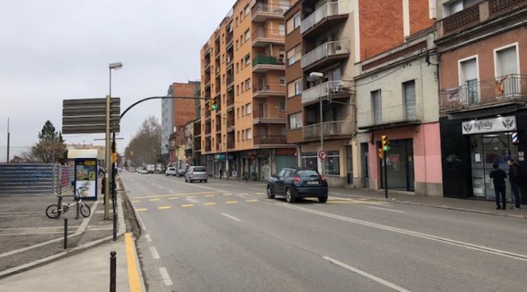La carretera de Barcelona es veurà afectada durant tres mesos