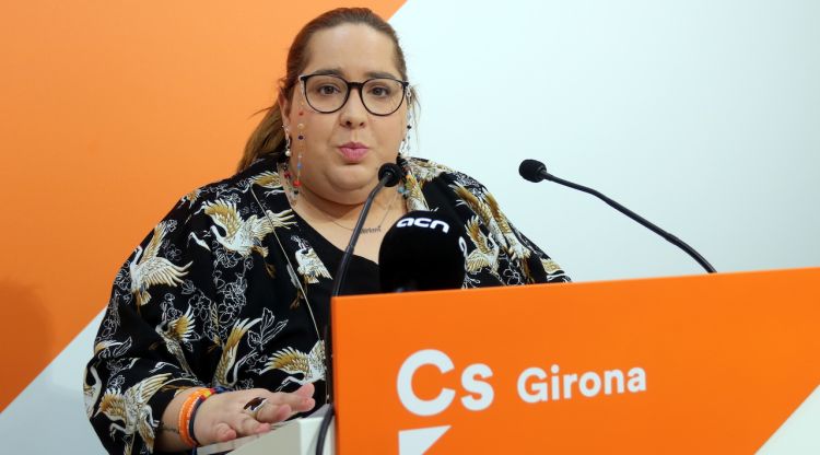 La militant de Ciutadans, Míriam Pujola (arxiu). ACN