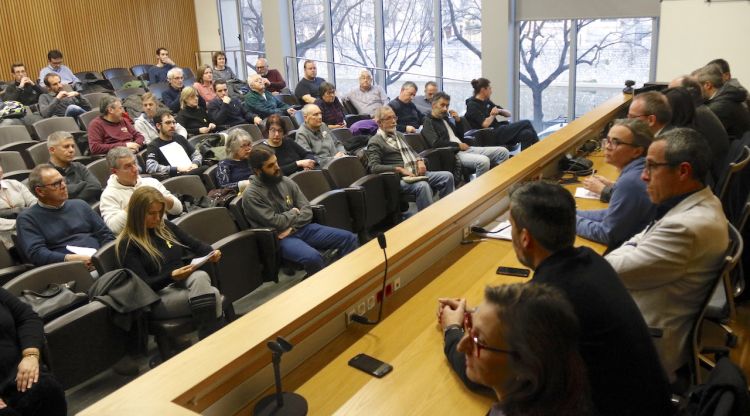 Reunió amb els afectats per les càrregues de l'1-O. ACN