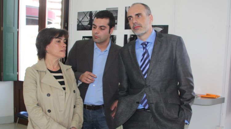 D'esquerra a dreta; Blanca Palmada, Joaquim Ayats i Joan Ridao © ACN