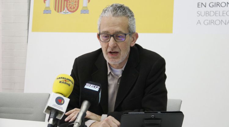 El subdelegat del govern espanyol a Girona, Albert Bramon, aquest matí. ACN