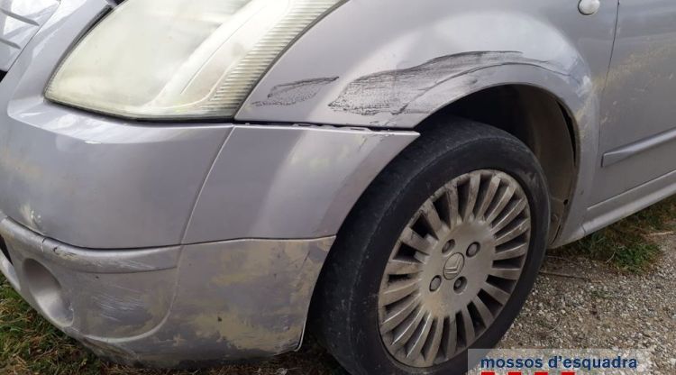Estat en que va es trobava el vehicle del conductor