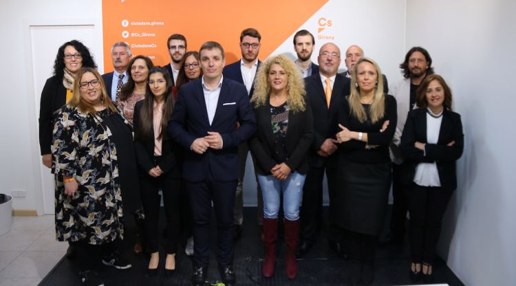La llista al Congrés i al Senat de Ciutadans per Girona. ACN