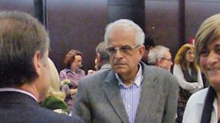 Eduard Berloso (centre) ocuparà el número 7 a la llista de CiU a Girona © AG