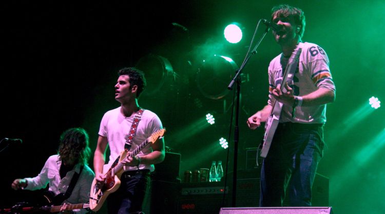 Actuació del grup The Vaccines durant la segona jornada del FIB 2016. ACN