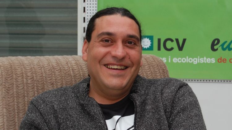 Àngel Rodríguez, candidat d'ICV per l'Escala © Lali Giner