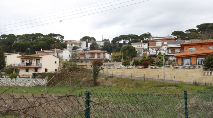 Vista de les cases que formen la urbanització de Terrafortuna de Vidreres. ACN
