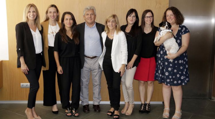 Els membres de la junta de Lex Ànima. ACN
