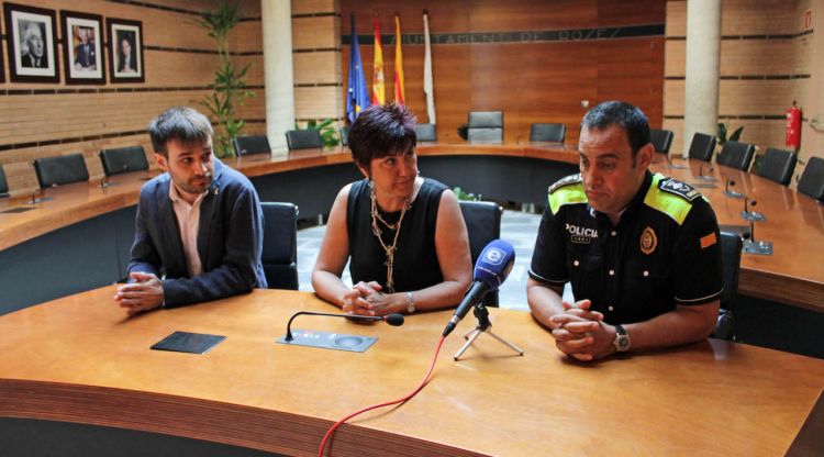 Presentació del reforç amb Joan Plana, Montse Mindan i Eduard Campà