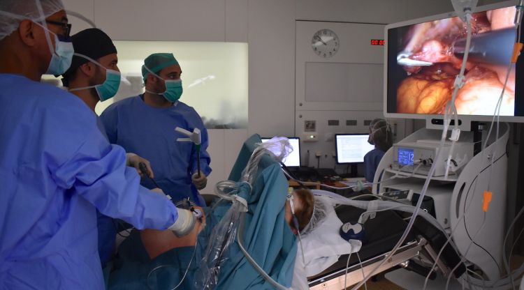 Una operació per extreure la vesícula biliar a l'hospital de Salt (Gironès)