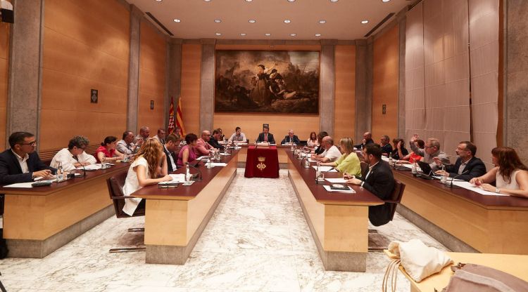 Pla general del ple per al nou mandat a la Diputació de Girona. ACN