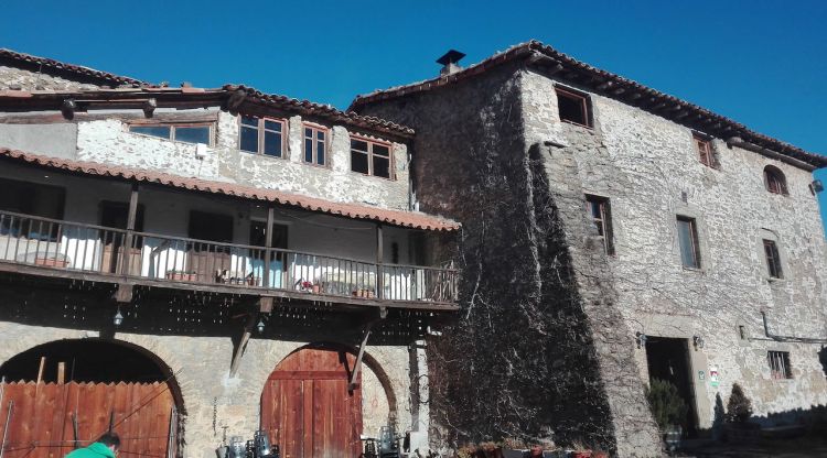 Una casa rural del Ripollès (arxiu). ACN