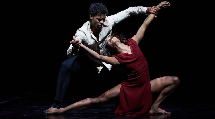 Carlos Acosta i Marta Ortega representant "Mermaid". Toti Ferrer