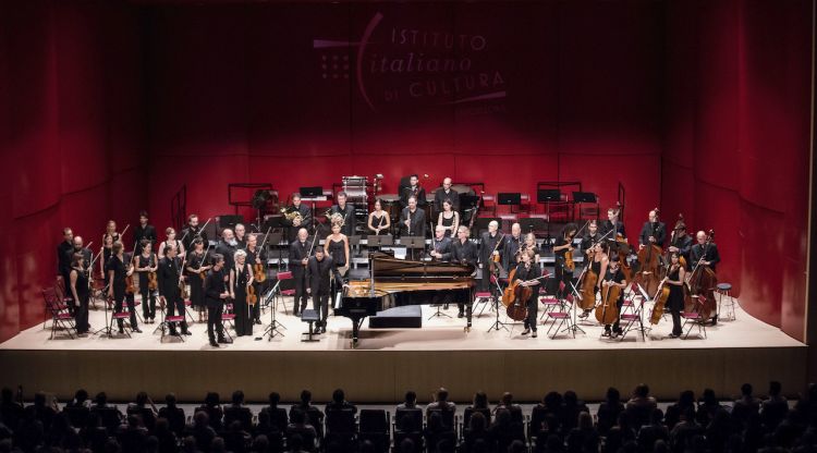 Concert de clausura del Festival de Torroella amb el pianista Giuseppe Andaloro i l'Orquestra Simfònica del Vallès dirigida per Rubén Gimeno. Martí Artalejo
