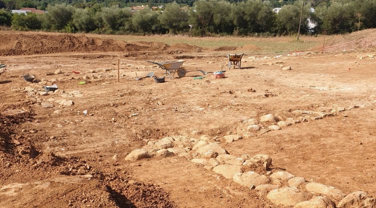 Part del jaciment descobert a Can Ring de Besalú. Lluís Guinó