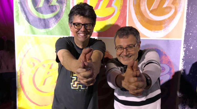 Els impulsors del projecte, Carles Pujol i Josep Serra