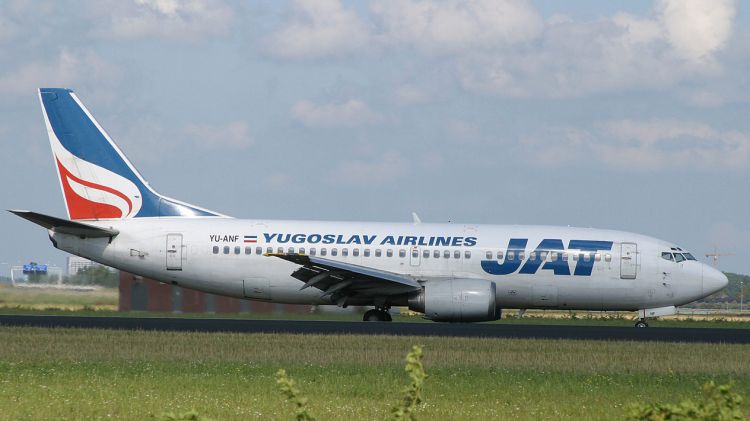Avió de la companyia JAT Airways © Visitserbia.com