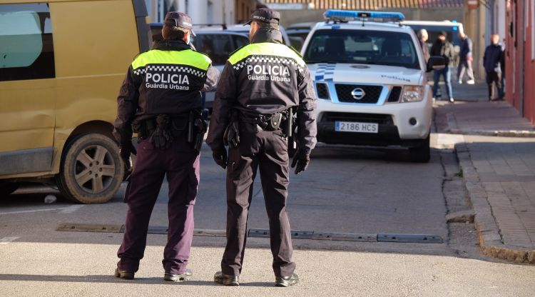 Agents de la Guàrdia Urbana de Figueres (arxiu)
