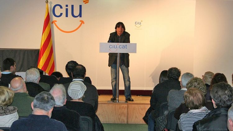 Presentació de la llista de CiU a Cassà de la Selva © AG