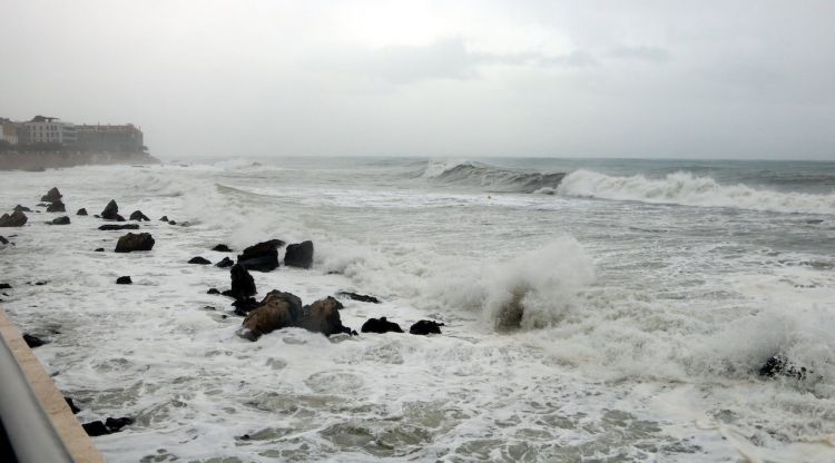 Temporal de llevant a l'Escala (arxiu). ACN