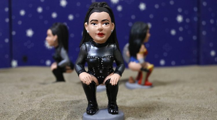 La figura de Rosalia que ha elaborat Caganer.com. ACN