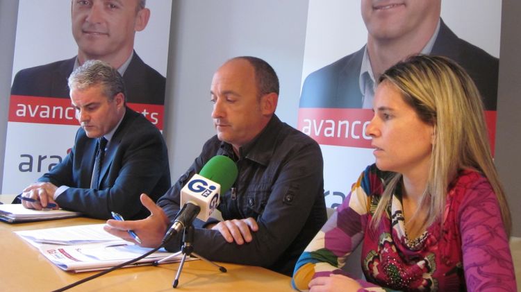 El candidat de SI, Santi Niell, ha fet publiques les xifres aquest matí © AG