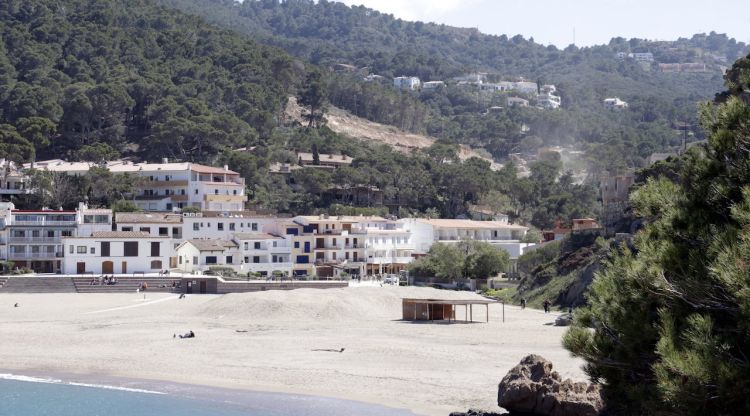 Pla general de les obres per construir 52 als jardins de sa Riera, a Begur. ACN