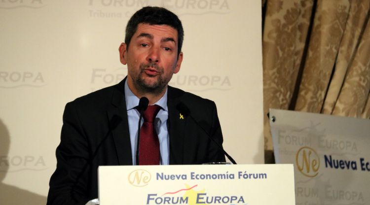 El president de la Cambra de Comerç de Barcelona, Joan Canadell. ACN