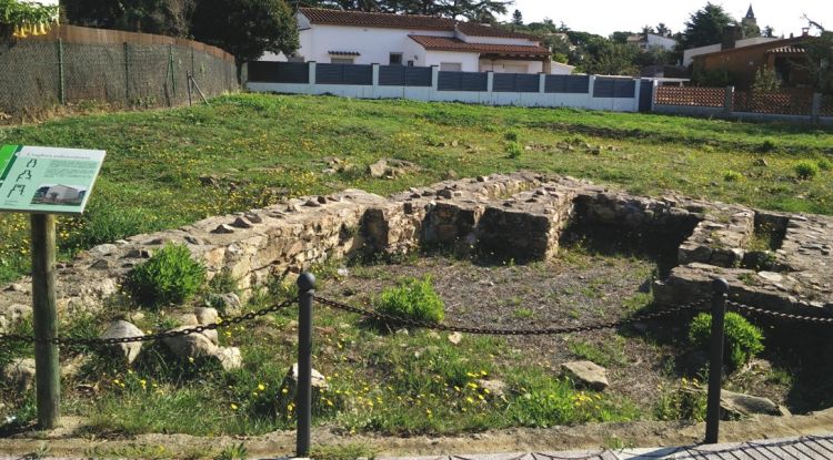 La zona de l'església vella de Santa Cristina d'Aro que es protegirà