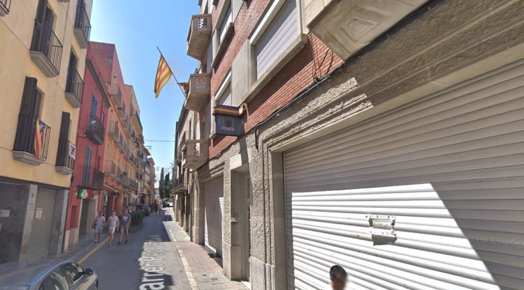 Exterior de la comissaria de la Policia Nacional a Figueres