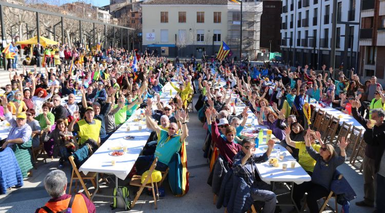 Acte final a Olot. ACN