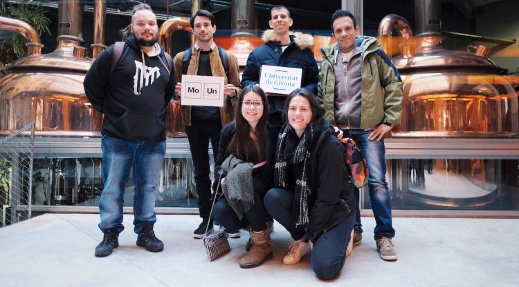L'equip participant de la Universitat de Girona