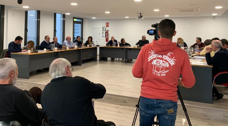 Un moment del ple extraodinari de reprovació