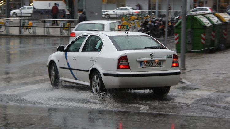 La tempesta a Girona ha deixat uns 30 litres per metre quadrat © ACN