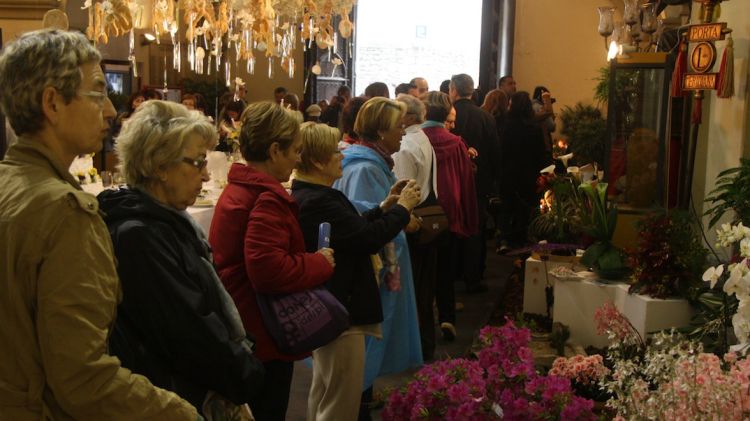 Milers de persones han visitat la mostra floral (arxiu)