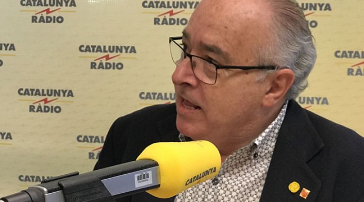 Josep Bargalló, aquest matí a Catalunya Ràdio. CCMA