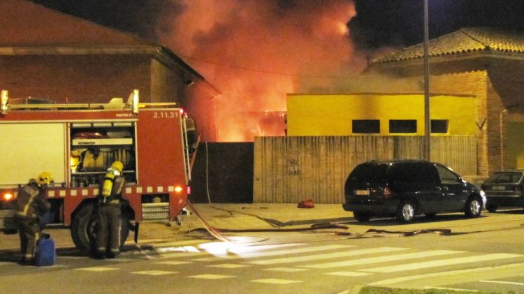 L'incendi ha obligat a tancar durant dos dies el Servei Municipal d'Ocupació © Miquel Pagés