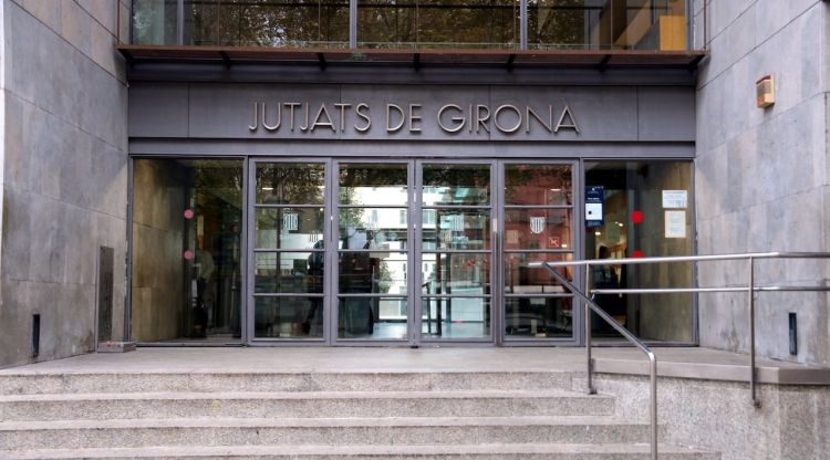 Façana dels Jutjats de Girona. ACN