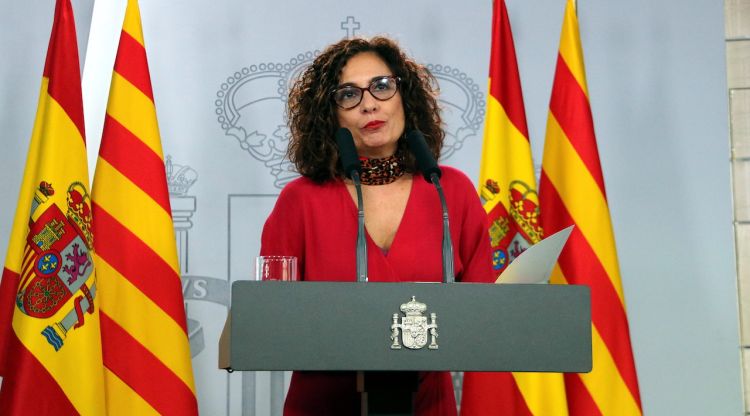 La portaveu del govern espanyol, Maria Jesús Montero, en una imatge d'arxiu