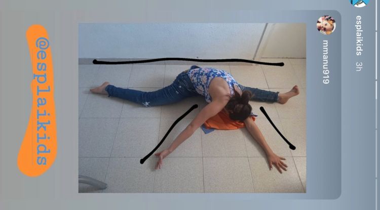 Captura de pantalla del perfil per Instagram de l'esplai Kids de Salt