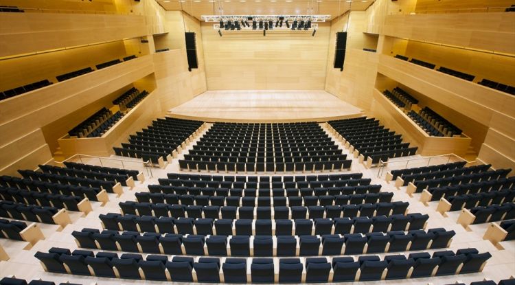 Interior de l'Auditori de Girona