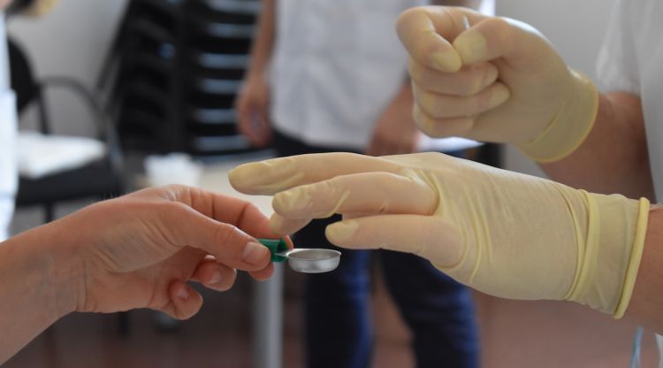 Preparació de l'administració de metadona