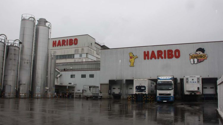 Factoria d'Haribo situada dins el terme municipal de Cornellà de Terri © ACN
