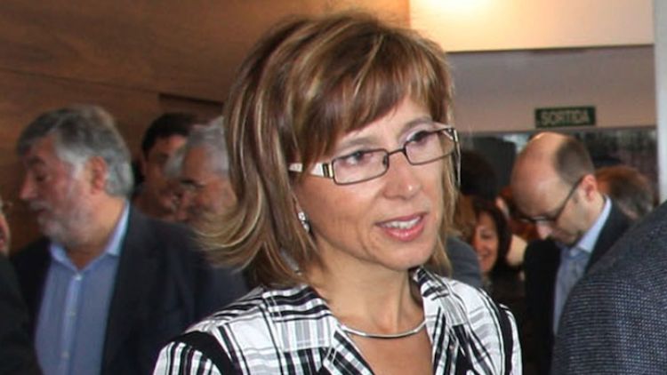 La cap de llista del PSC a Palamós, Mª Teresa Ferrés © ACN