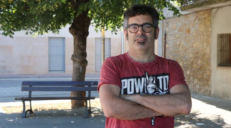 El tècnic de suport de la Coordinadora d'ONG a les comarques de Girona, Carles Serra. ACN