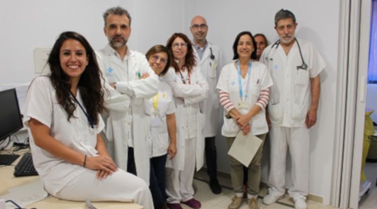 L'equip que treballa a la unitat de funcionament de la neurona motora de l'hospital Josep Trueta de Girona