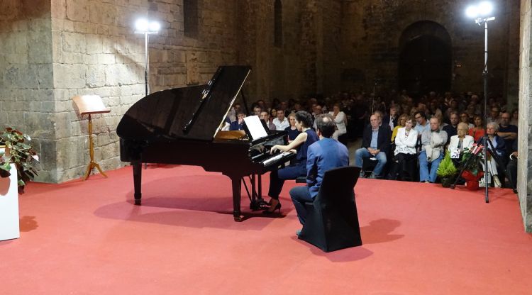 Un dels concerts a piano del festival Isaac Albéniz de Camprodon (arxiu)