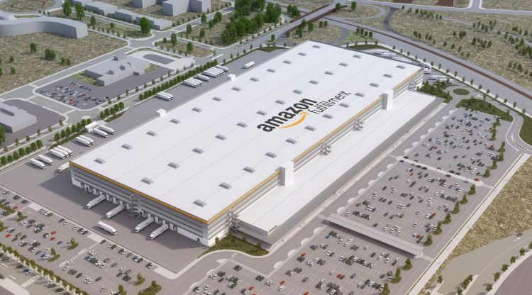 Imatge virtual del centre logístic del Prat del Llobregat. ACN