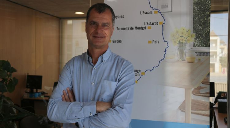 El president del Col·legi d'API de les comarques de Girona, Joan Company. ACN