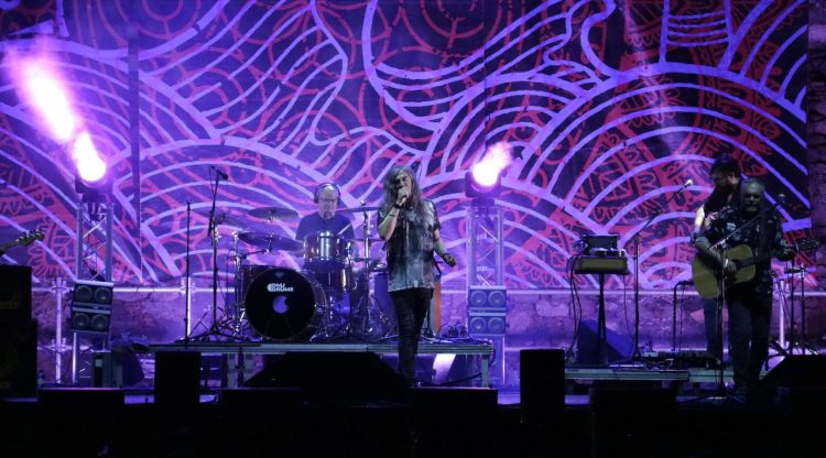 Un moment del concert de Sopa de Cabra al festival Sons del Món. ACN